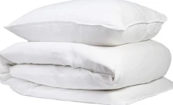 100% linen White