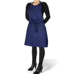 5 Pocket Slim Fit Apron Dark Blue