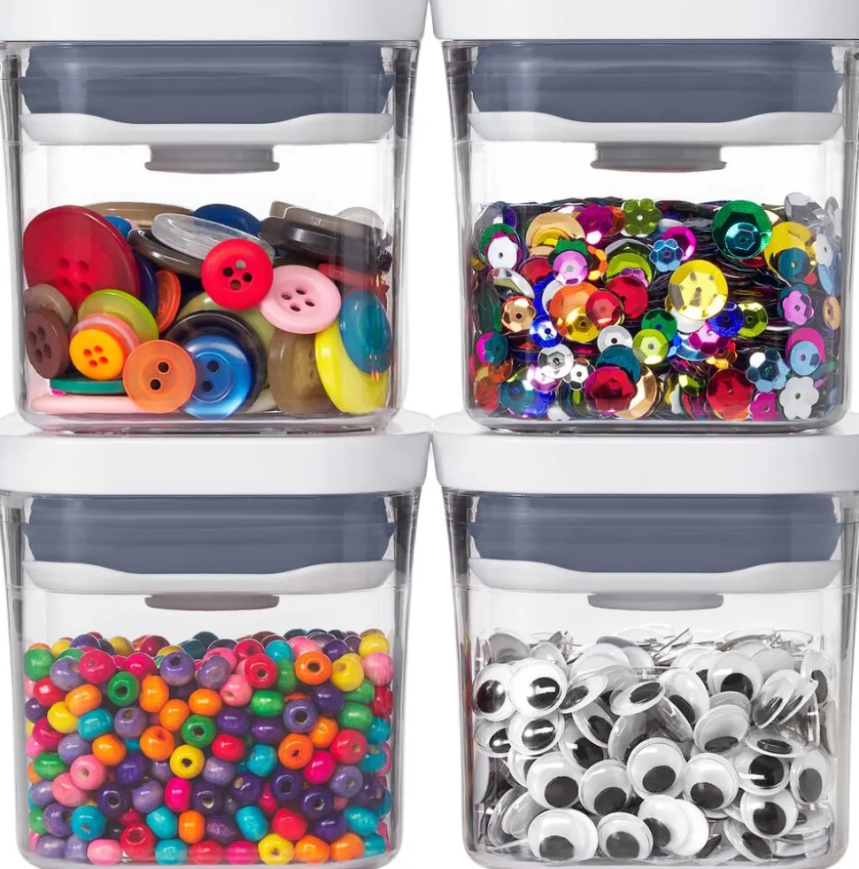 4 stk. Mini POP Container sæt