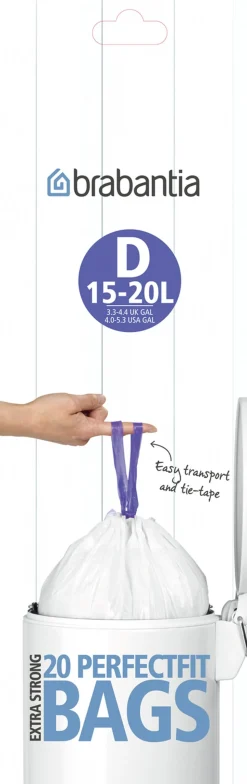 Affaldspose 15 ltr. 20 stk.