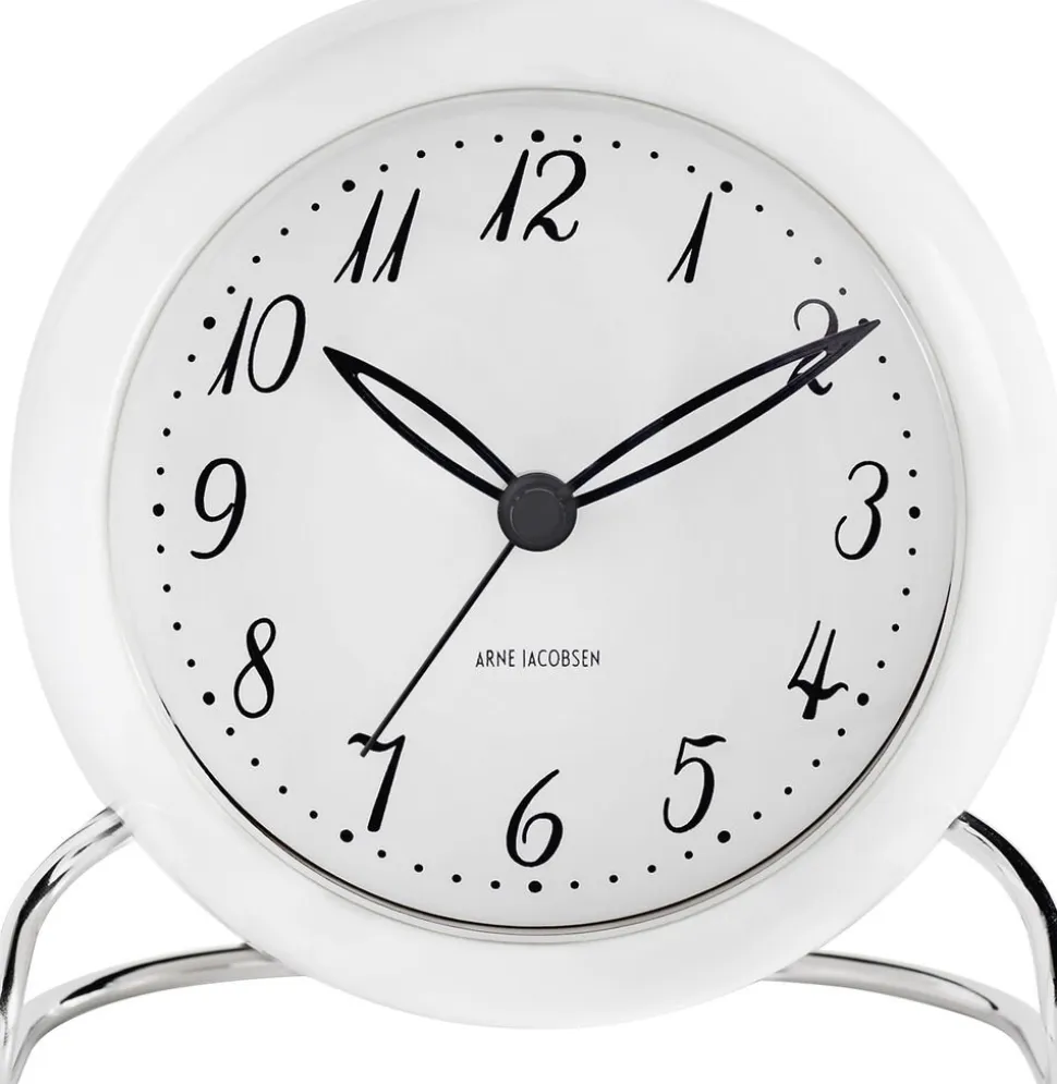 AJ LK bordur, hvid/hvid, Ø 11 cm, alarm