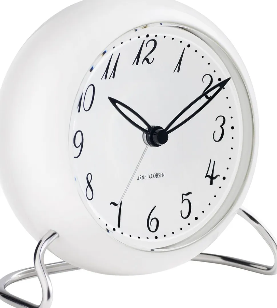 AJ LK bordur, hvid/hvid, Ø 11 cm, alarm