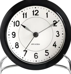 AJ Station bordur, sort/hvid, Ø 11 cm, alarm