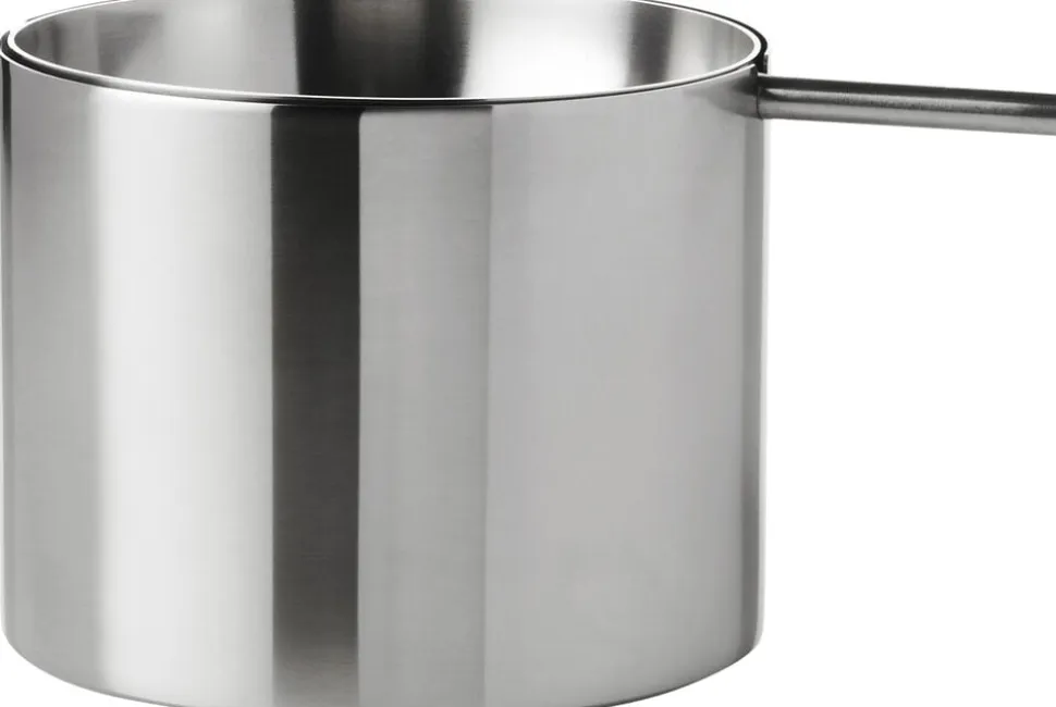 Arne Jacobsen vippeaskebæger H 8 cm steel