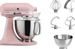 Artisan røremaskine 4,8 l – inkl. ekstra tilbehør