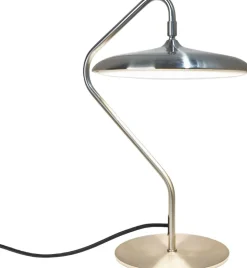 ARTIST TABLE LED STAINLESS STEEL