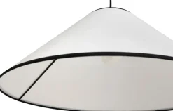 Ava Cone Pendant-600-White