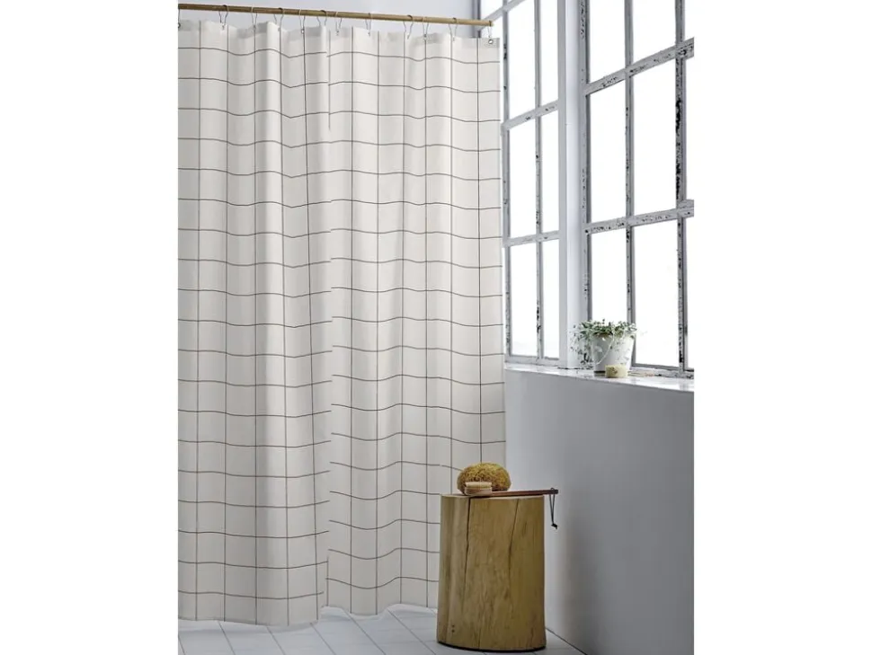 Badeforhæng 180x200 Vista Offwhite