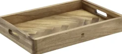 Bakke Sildeben 45,7 x 30,5 x 6,3 cm Akacietræ