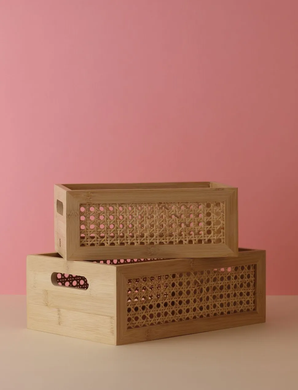 BAMBOO BOX opbevaringskasse W 20 cm bamboo