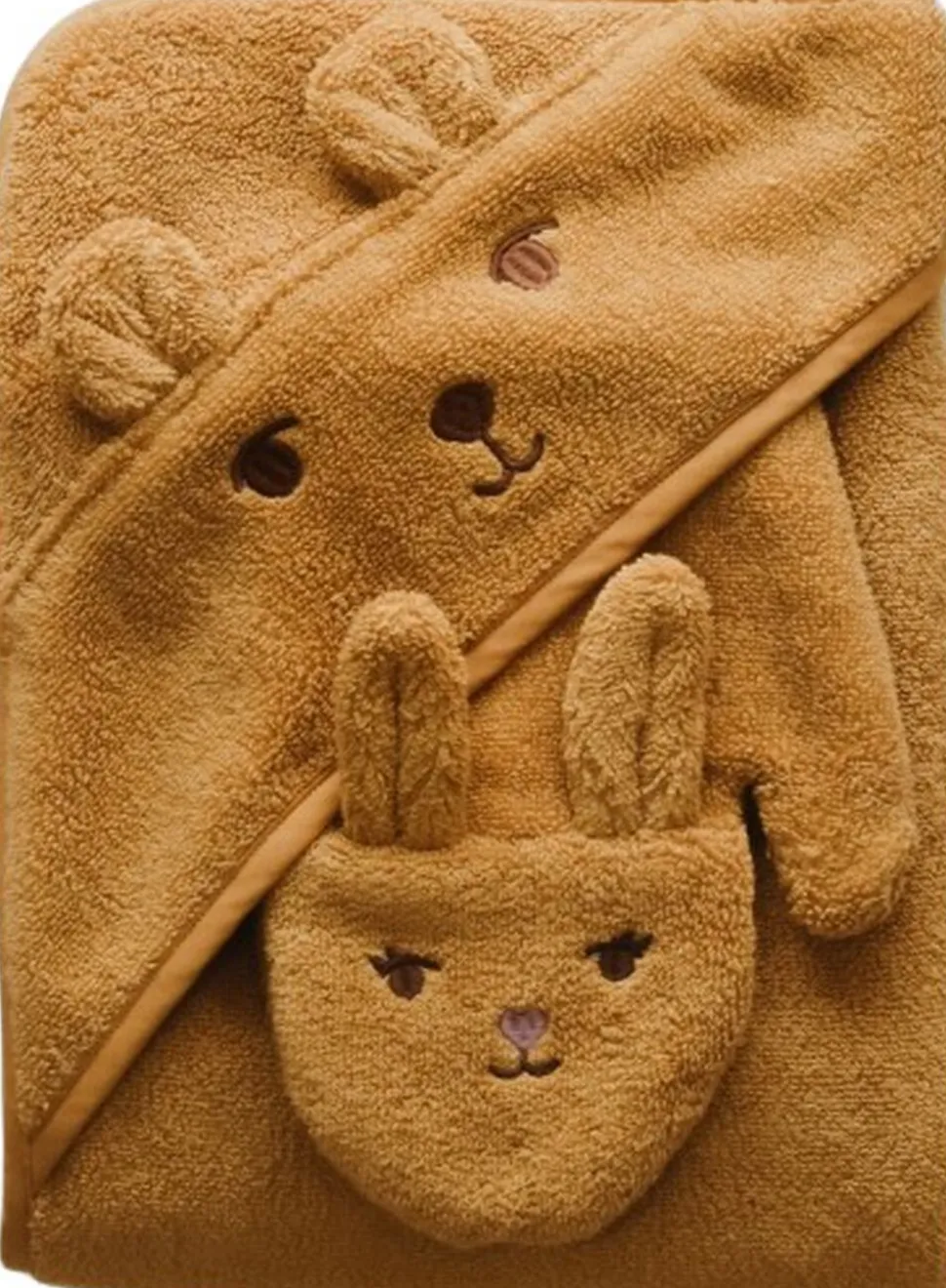 Bath Mitts - 2 pack - Bear and Bunny