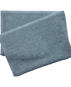 Bathmat stonewashed 60x90 lead GOTS