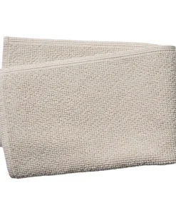 Bathmat stonewashed 50x80 simply taupe GOTS