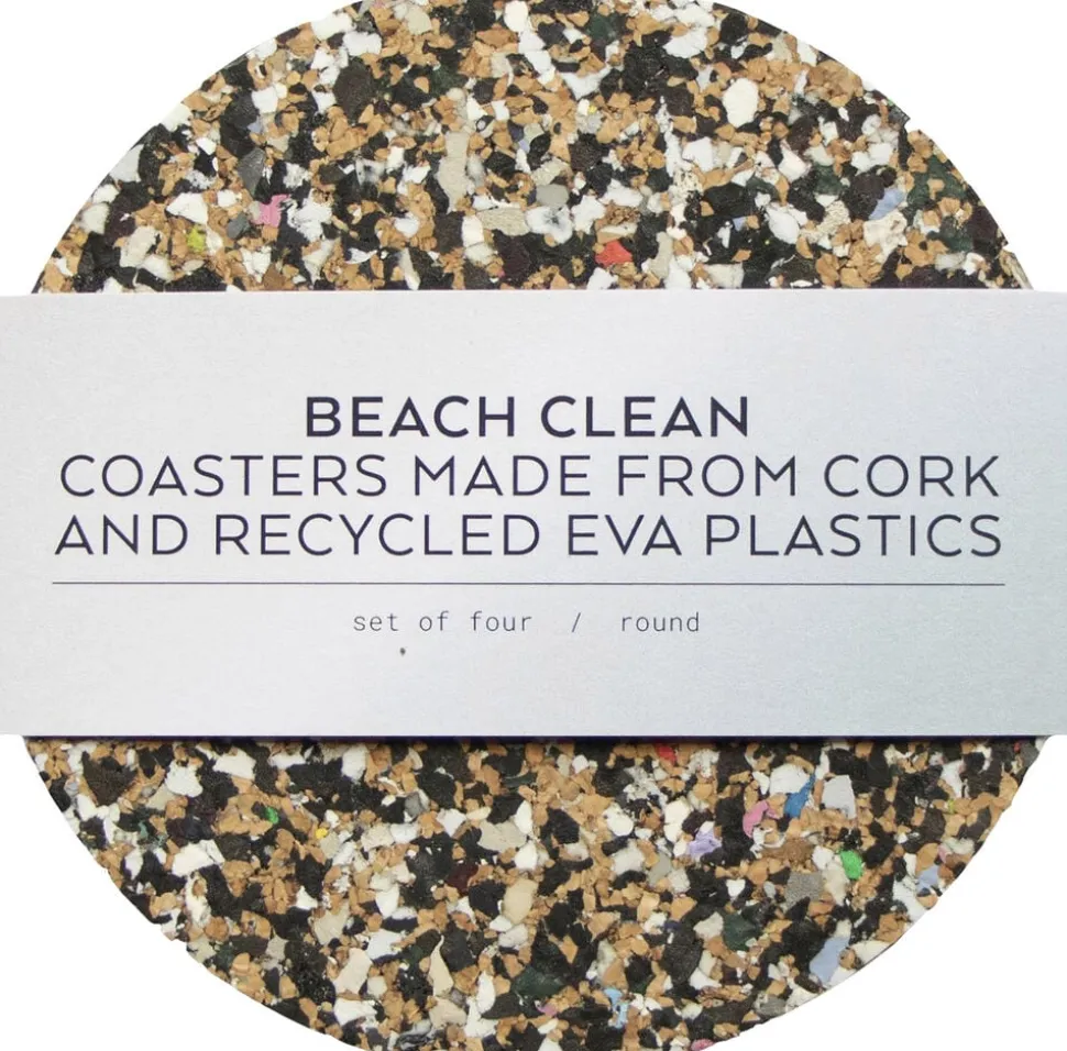Beach Clean Rund Glasbrik Sæt