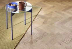 Beam Side Table Blue