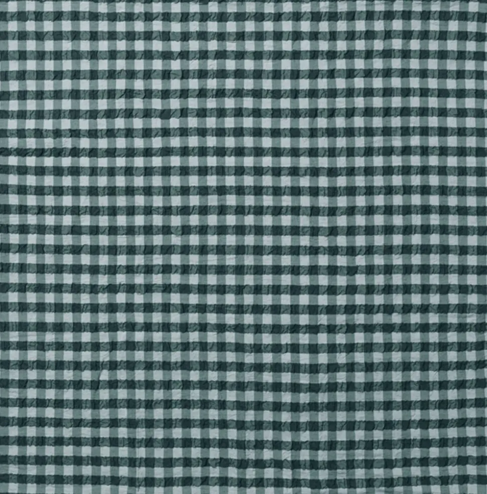 Bæk&Bølge Pudebetræk 63x60 cm grøn/lys blå DK
