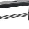 Bænk med hylde A-Bench Outdoor Black
