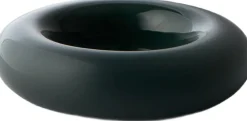 BOB CANDLE HOLDER, LARGE, DARK GREE