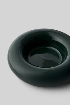 BOB CANDLE HOLDER, LARGE, DARK GREE