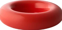 BOB CANDLE HOLDER, LARGE, RED