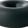 BOB CANDLE HOLDER, SMALL, DARK GREE