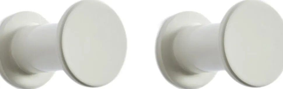 Bolt Hook-Set of 2-Light grey