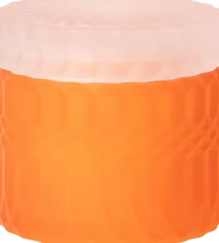 Bonbonniere, orange/pink, 8,5xø9 cm