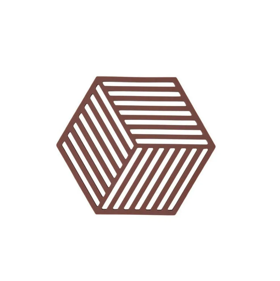 Bordskåner Hexagon Burgundy