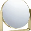 Bordspejl m. 5 x forstørrelse Ume Brass finish