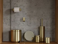 Bordspejl m. 5 x forstørrelse Ume Brass finish