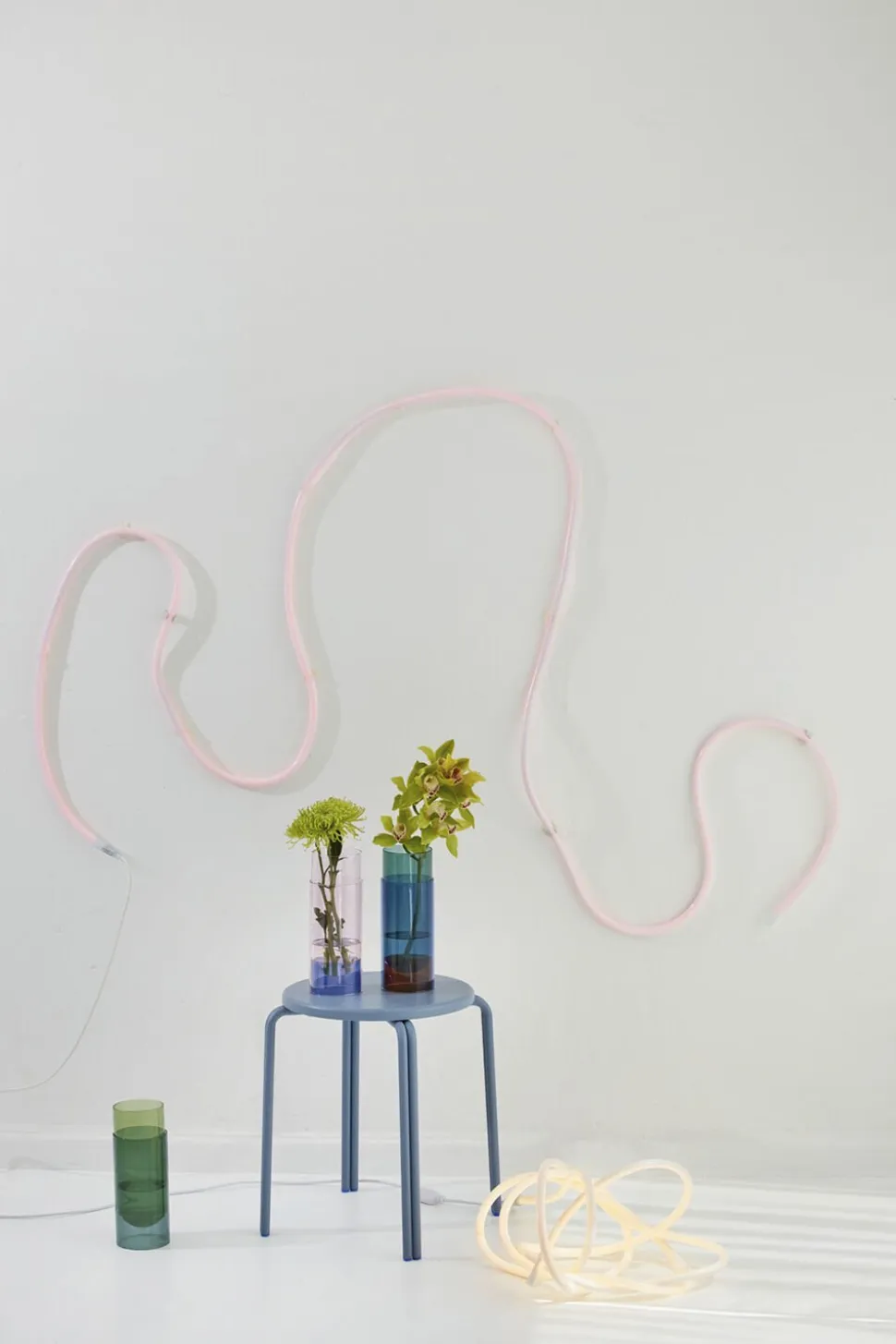 BOUQUET TUBE, LARGE, BLUE, 95270B