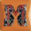 Bowl 12cm sq. flat, Holiday Alphabet M, Versace