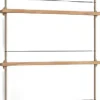 Box set, Magazine Shelving MS.115. 1, Oak shelves, Warm Grey