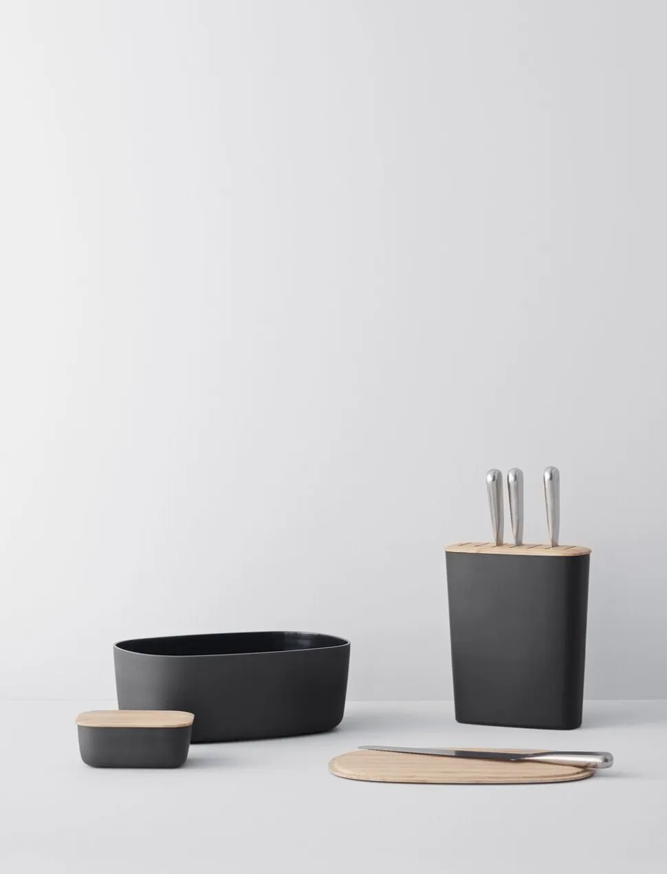 BOX-IT brødkasse L 34. 5 cm black