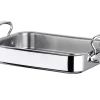 Bradepande Cook Style 35 x 25 x 7 cm Stål