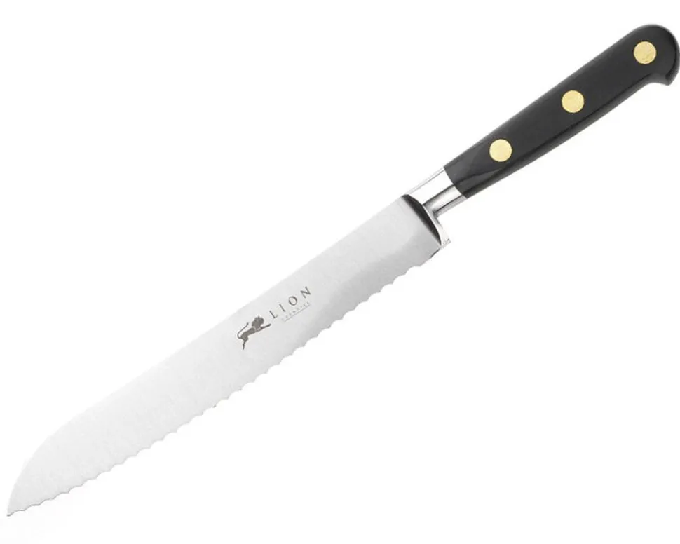 Brødkniv Ideal 20 cm Stål/Sort