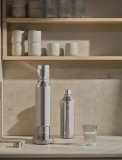 Brus flaske til kulsyremaskine 1.2 l. steel