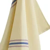 Canteen Tea Towel-Cream and blue
