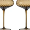 Champagne saucer Opacity 2pcs/set