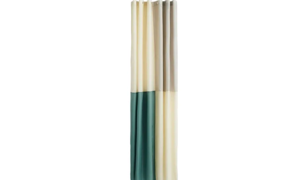 Check Shower Curtain-Green