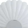 CHIA lamp w. chrome finish - white
