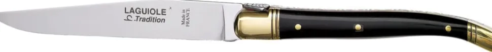 CHL Steakkniv Sort Horn/ME-2