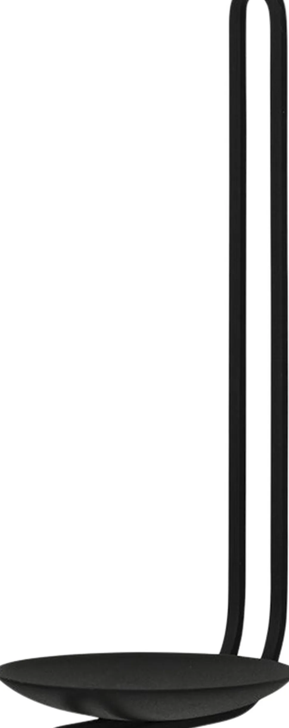 Clip Candle Holder H34, Wall, Brass