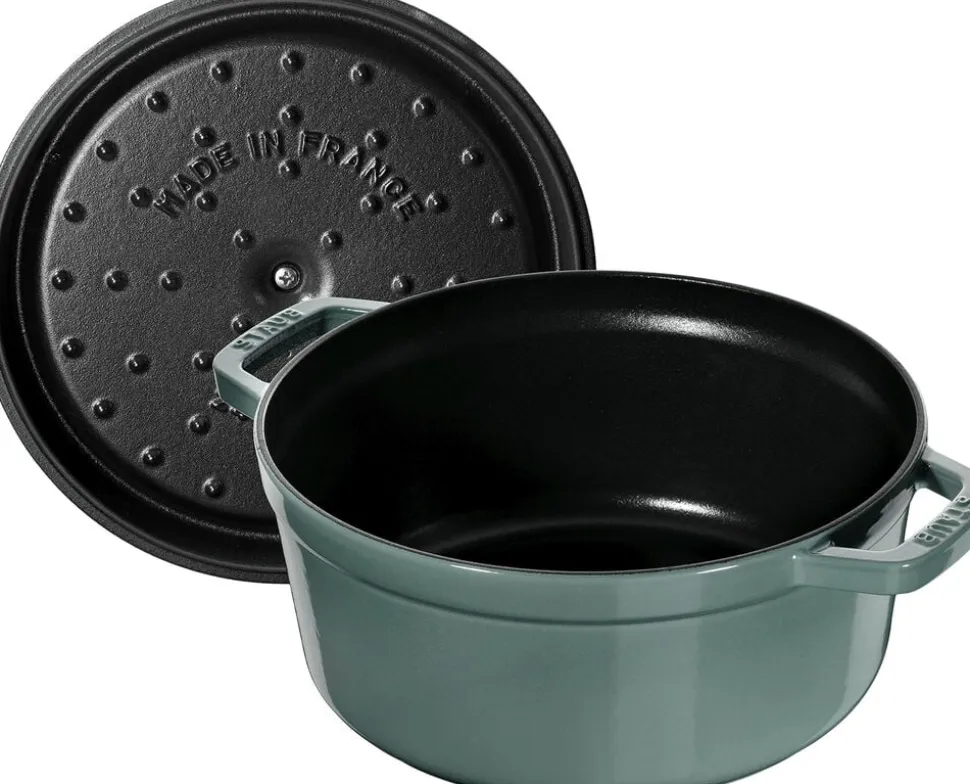 Cocotte 24 cm Eukalyptus Støbejern