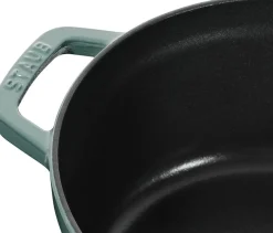 Cocotte 24 cm Eukalyptus Støbejern