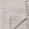 Collect Throw SC32, Cloud&Milk/Cotton 100% Organic, 140x210cm.