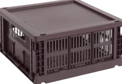 Colour Crate Plastic Lid Square/Cube, Medium