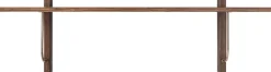 Corbel Shelf, Long, Dark Stained Oak
