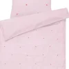 Daisy Sengetøj Baby 70x100 cm pink/rød