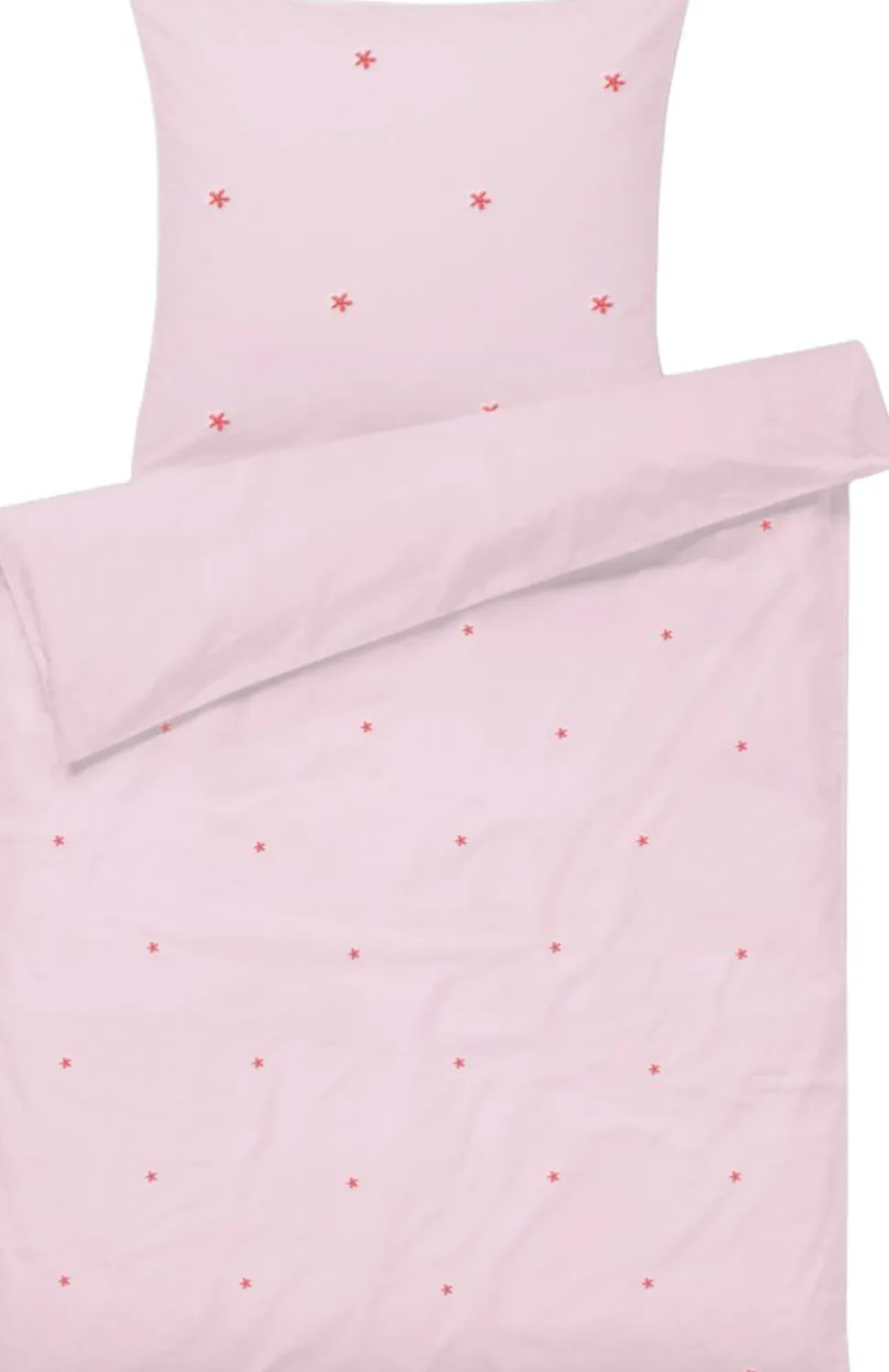 Daisy Sengetøj Baby 70x100 cm pink/rød